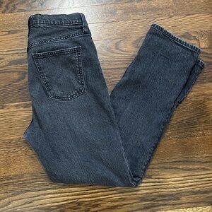Universal Thread Dark Gray Women's Straight Leg Jeans